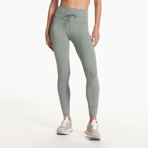 Leggings de fitness respirants à taille haute de haute qualité avec logo personnalisé, pantalons de yoga sexy avec poches pour femmes - Product Image 2