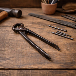 Customized Shape Veterinary Instruments Horse Hoof Care Tong Nail <b>Puller</b> For Farriers Horseshoeing Use <b>Tools</b> - Product Image 2