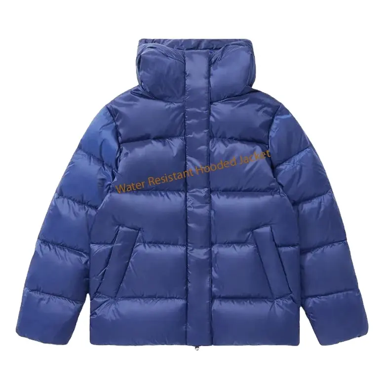 Women's Down Jacket Water Resistant Hooded Jacket 2021 High Quality Men's Jacket