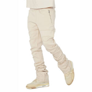 Casual Loose Fit Wide Leg Flared Streetwear <b>Trousers</b> For Sale Professional Made Low Price Casual Men's Flare <b>Trousers</b> - Product Image 6