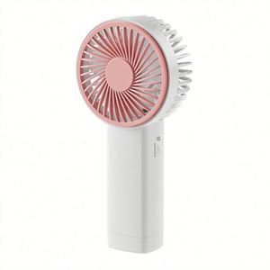 Ventilateur portable à main rechargeable par USB, mini ventilateur personnel, moteur silencieux à 3 vitesses, pliable, portable, ABS, pour la maison et l'extérieur - Product Image 5