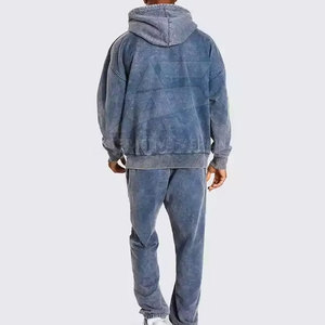 Nouveau design, best-sellers : sweats à capuche délavés à l'acide pour hommes, faible MOQ, vente en gros - Product Image 4