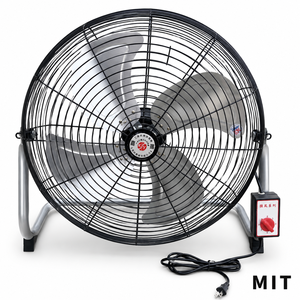 Ventilador Industrial de Piso kaoYang de 20 Pulgadas, 3 Velocidades, Motor AC, Construcción Metálica, Viento Potente, Uso Comercial, MIT - Product Image 1