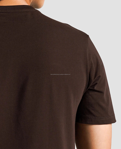 Nuevo Diseño 2026 Camiseta de Hombre 100% Algodón Jersey Tejido, Elegante, Transpirable, con Estampado Digital, Patrón Sólido, Manga Corta, Corte Regular - Product Image 5