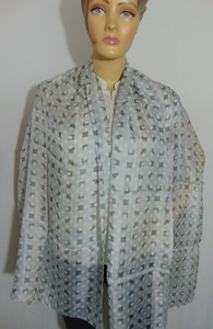 Indian Women's Polka Dot Scarves Batik Print Long Silk Scarf Elegant Designer Ladies Fashion <b>Wrap</b> <b>Shawl</b> Soft Stylish Silk - Product Image 4