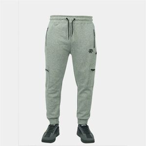 PANTALONES DEPORTIVOS GRIS CON CIERRE PARA HOMBRE - Product Image 2