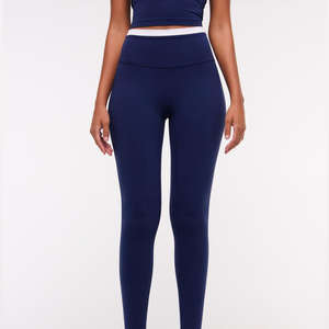 High Quality Custom Logo Print Yoga Suit Mujer Outdoor Active Fitness <b>Sports</b> <b>Bra</b> Workout Leggings Gym Outfit Set Women - Product Image 2