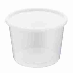 Conteneur alimentaire jetable en plastique transparent 64oz, design minimaliste, avec couvercle, pour pique-nique et voyage - Product Image 5