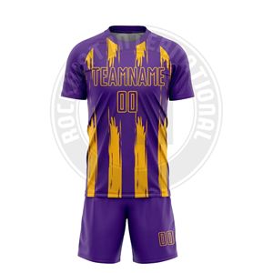 ชุดยูนิฟอร์มฟุตบอลมืออาชีพ ผ้าพรีเมียม เสื้อเจอร์ซีย์ กางเกงขาสั้น สำหรับผู้ชาย ผู้หญิง และเยาวชน สำหรับทีม - Product Image 1