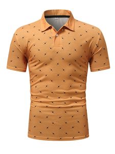 Polo en coton à manches courtes pour homme, coupe classique, logo personnalisé OEM, taille et logo sur mesure. - Product Image 3