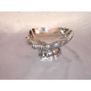 Bol de service sur pied en argent plaqué de qualité supérieure pour la cuisine et la décoration de table - Product Image 3