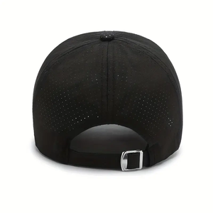 High Quality Customized Embroidery Sports Cap for Men <b>Black</b> Vintage Style Original Logo for Casual Fishing Travel Winter Sports - Product Image 5