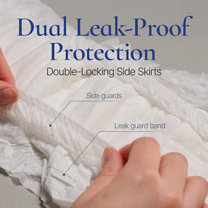 Culotte menstruelle jetable MAXI en coton biologique INERTIA - Utilisation nocturne, super absorption, sans microplastiques - Product Image 3