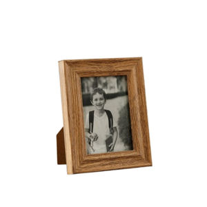 Cadre photo en bois de qualité supérieure, cadre photo en bois massif naturel pour affichage sur table, cadre décoratif sculpté à la main, fabricant - Product Image 5