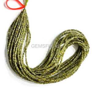 Cuentas de diamante verde natural, cuentas de diamante verde sin cortar de 2-3 mm, cuentas de diamante en bruto, cuentas de diamante de color fantasía, pepitas de diamante en bruto para joyería - Product Image 3