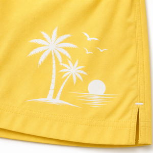 Shorts d'été personnalisés pour hommes, séchage rapide, légers, décontractés, pour la plage, avec cordon de serrage ajustable à la taille, pour les voyages - Product Image 5
