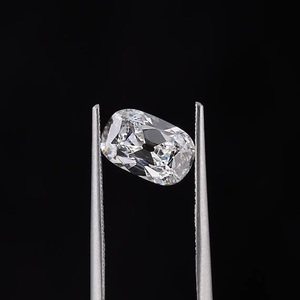 Diamant de laboratoire 3 carats, taille coussin allongée, provenance mine ancienne, E VS1, taille antique, diamant non monté pour bague de fiançailles personnalisée, certifié IGI - Product Image 1