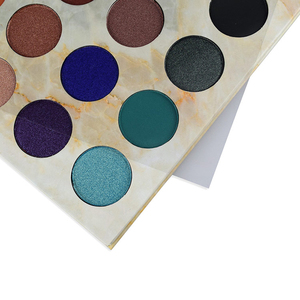 Palette de fards à paupières marbrés 35 couleurs, professionnelle, minérale, mate et scintillante, imperméable, haute pigmentation, maquillage pour les tons de peau foncés - Product Image 4