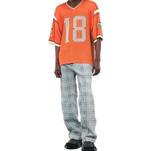 Maillot de football américain 100 % polyester, best-seller, haute qualité, sur mesure, respirant, avec logo imprimé, faible MOQ - Product Image 2