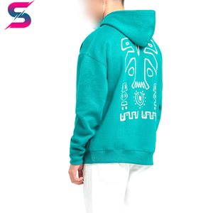 Vêtements de mode décontractés Tissu respirant de la plus haute qualité avec impression de logo personnalisé Confortable Léger Manches régulières Sweats à capuche - Product Image 3