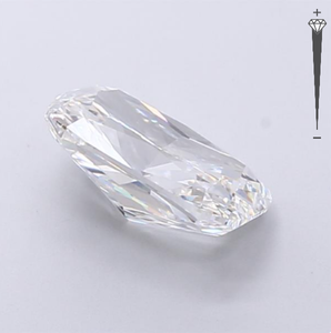 Diamante Sintético Certificado por IGI de 2.92 CT, Corte Alargado Tipo Cojín, Color E, Claridad VVS1, Cultivado en Laboratorio, CVD LG 742543846, Joyería ROYAL GEMS - Product Image 4