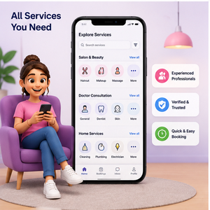 Desarrollo de Aplicaciones de Reserva de Servicios Múltiples Personalizadas, Plataforma de Citas para Salones, Médicos y Servicios a Domicilio - Product Image 3