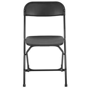 Silla Plegable de Resina Blanca Resistente con Estructura de Acero Inoxidable – Asiento para Exteriores, Jardín, Eventos y Camping - Product Image 5