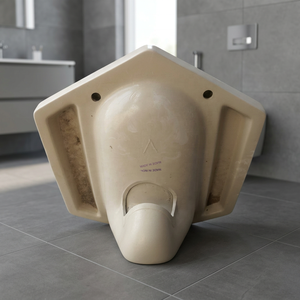WC à la turque en céramique Vistaar White Diamond, style oriental, pour l'exportation sur le marché du Golfe - Product Image 6