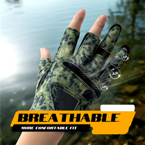 Gants de pêche doux pour la peau, look sportif, nouveau produit arrivé, gants de pêche de qualité et doux pour la peau - Product Image 2