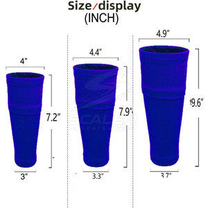 สนับแข้งฟุตบอลแบบมีแผ่นรองรับแรงกระแทกและบุนุ่มสำหรับผู้เล่นทุกระดับบนสนาม - Product Image 6