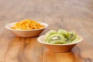 Natural Compostable Areca Leaf Bowls Disposable Biodegradable Heavy Duty <b>Dinnerware</b> For Sustainable Food Service And Events - Product Image 4