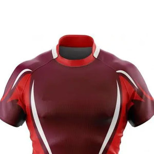 Uniformes Deportivos Personalizados, Transpirables, de Secado Rápido y Ecológicos, Camisetas de Rugby, Servicio de Diseño Gratuito, Venta al Por Mayor, Sublimados para Equipos - Product Image 3