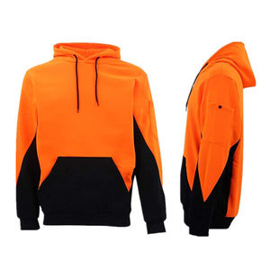 Sweat-shirt à capuche polaire personnalisé pour homme, prix de gros abordable, idéal pour l'hiver, style streetwear uni et chaud - Product Image 4
