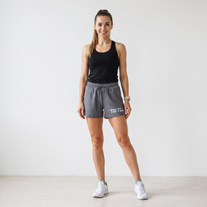 Pantalones cortos deportivos con cordón en la cintura para mujer, pantalones cortos de gimnasio de secado rápido, pantalones cortos para correr para mujer, pantalones cortos ligeros para entrenamiento para mujer - Product Image 2