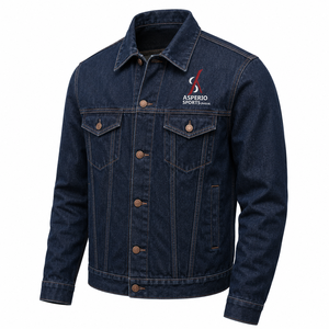 Classic <b>Trucker</b> Style <b>Men's</b> Denim <b>Jacket</b> Spring Windproof Waterproof Breathable Button Front Chest Pockets Comfortable Cotton - Product Image 1