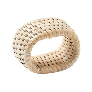 Best Quality Round Rattan Woven Stocked Napkin Rings for Dining Room Wedding and <b>Party</b> <b>Table</b> Decor At Wholesale Price - Product Image 3