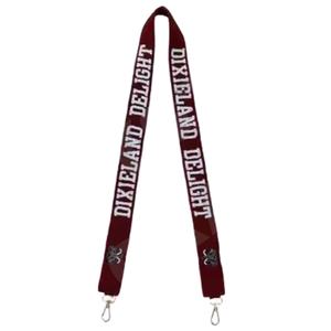 Dixieland Delight personalizado oro blanco semilla bolsa de cuentas correas 'Hook Em Horns' accesorio de moda correa de monedero con cuentas - Product Image 1