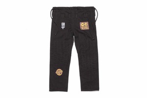 ชุดยิวยิตสูบราซิลยี่ห้อ Shoyorol รุ่น Black Jiu Jitsu Kimono Fighters Gi Batch 83 Mamba Competitor ผลิตจากผ้าฝ้าย 100% สำหรับศิลปะการต่อสู้ - Product Image 4