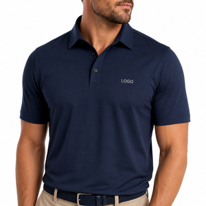 Custom Performance Golf <b>Polo</b> Shirt Quick Dry Polyester Spandex <b>Sports</b> <b>Polo</b> Private Label OEM - Product Image 1