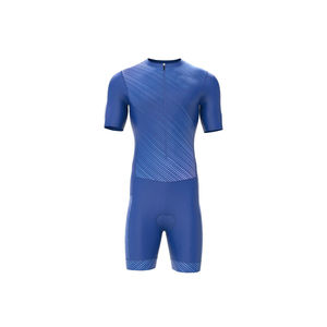 Traje de Natación, Ciclismo y Triatlón Profesional Personalizado con Logotipo Sublimado, Resistente al Viento, Reversible, Tallas Grandes, Colorido, para Hombre - Product Image 2