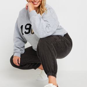 Pantalon cargo confortable pour femmes avec poignets élastiques en tissu respirant Impression de logo personnalisée disponible - Product Image 4