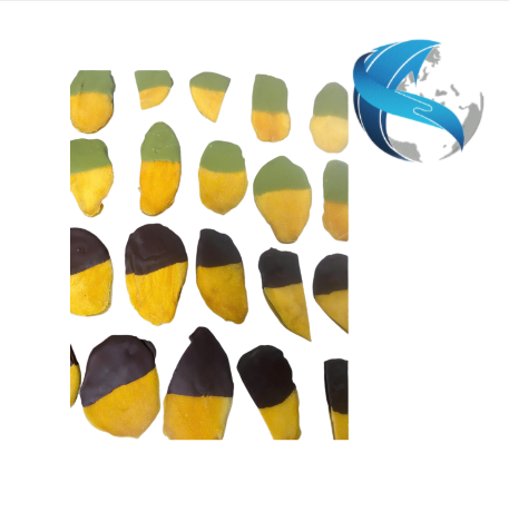 Selected Tropical Soft Dried Mango Dipped in Fine Dark Chocolate Premium Fruit Specialty for Export