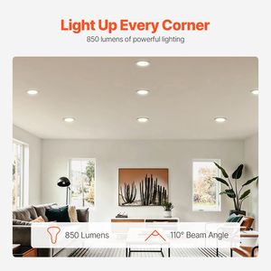 Lampadina LED BR30 per Illuminazione a Proiezione, Confezione da 12, 850 Lumen, Luce Calda 3000K, Attacco Standard E26, Uso Interno - Product Image 2