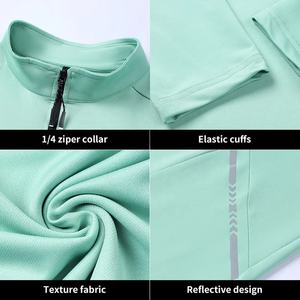 Blouson bomber sportif d'hiver en tissu extensible, enduit, anti-humidité et coupe-vent, pour le sport, faible MOQ, fournisseur OEM - Product Image 3