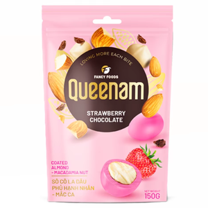 Fabricant Fournisseur Expédition Rapide Dragées au Chocolat OEM/ODM HALAL 150G Fraise Chocolatée Amandes Macadamia Snacks Noix - Product Image 1