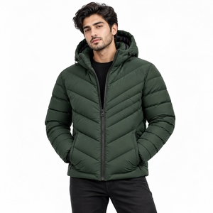 Choisissez des vestes matelassées pour hommes avec des couches rembourrées fiables pour des mouvements confortables et un style saisonnier moderne, léger et confortable. - Product Image 4