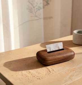 Caja de pañuelos de madera, soporte de estilo clásico, decorativo, para el hogar, sala de estar, almacenamiento, impermeable, duradero - Product Image 3