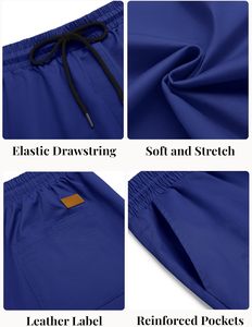 Pantalones Cortos Casuales Oxford para Hombre, 100% Algodón, Hasta la Rodilla, Secado Rápido, Transpirables, Ecológicos, Impermeables, Antiarrugas, Resistentes al Viento - Product Image 6