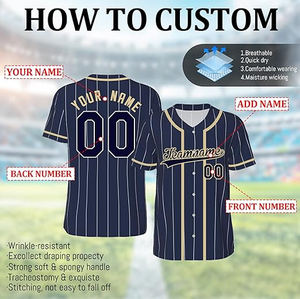 Maillot de baseball sublimé sur mesure pas cher pour hommes – Prix de gros, fabrication professionnelle, maillot de baseball pour jeunes hommes en promotion - Product Image 2