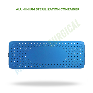 Flexible Reamer Sterilization <b>Container</b> Manual <b>Aluminum</b> Perforated Design Durable Autoclave Safe Surgical Instrument Storage Box - Product Image 2